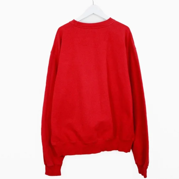 Champion Eco Red Sweatshirt with Embroidered Logo (Large) - Picture 4 of 4